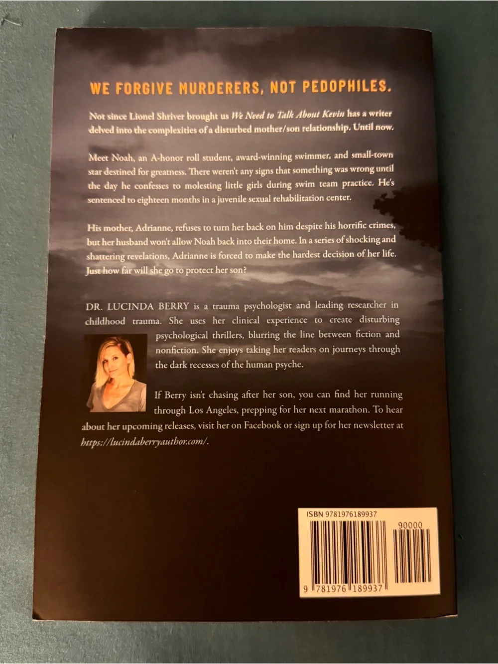 Saving Noah- paperback book by Lucinda Berry